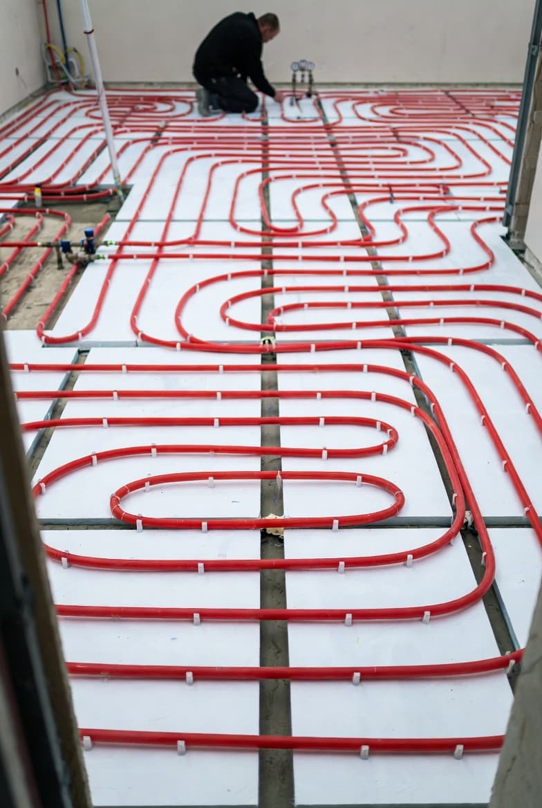 Chantier plomberie & chauffage — réalisation 12