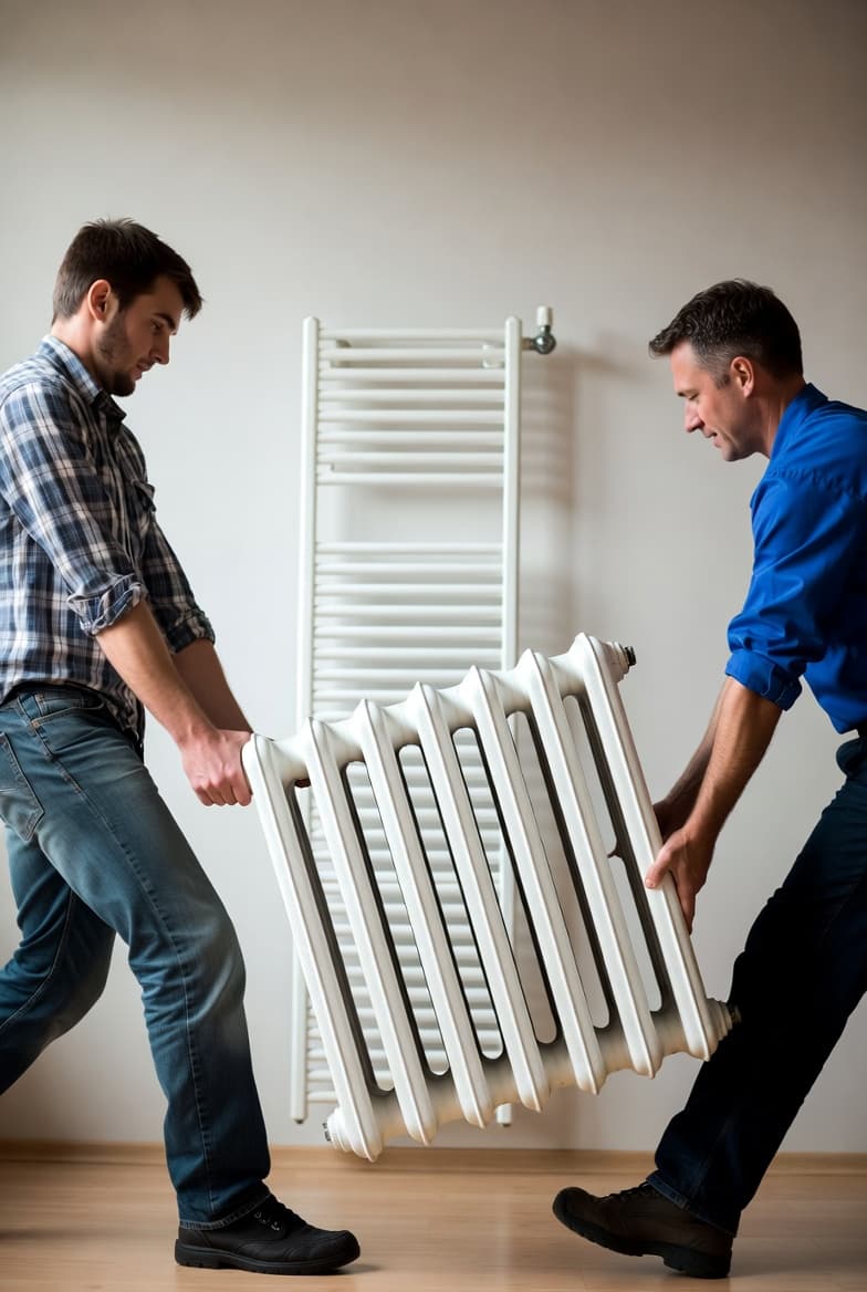 Chantier plomberie & chauffage — réalisation 16